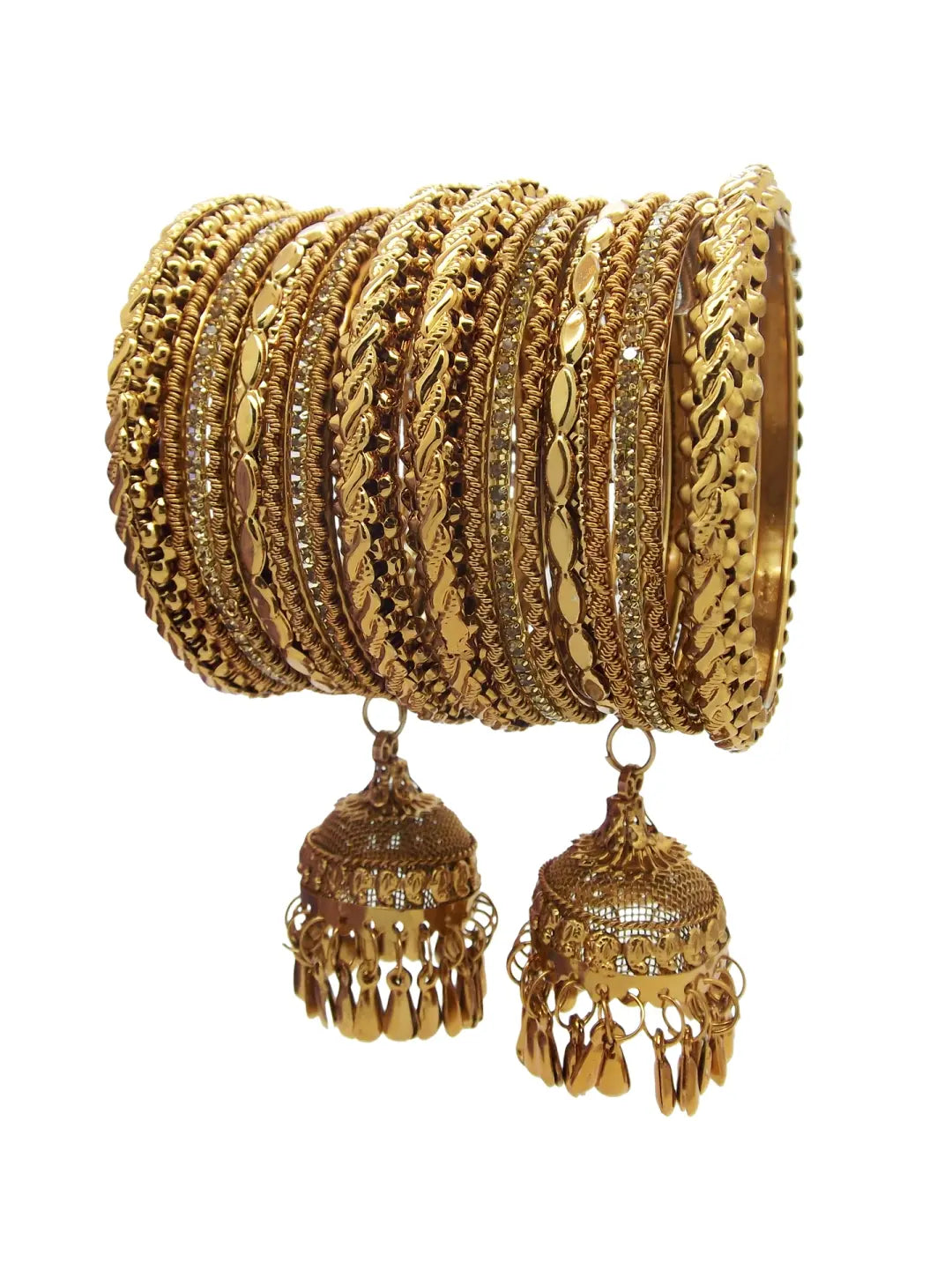 Gold Plated Chuda Bangles