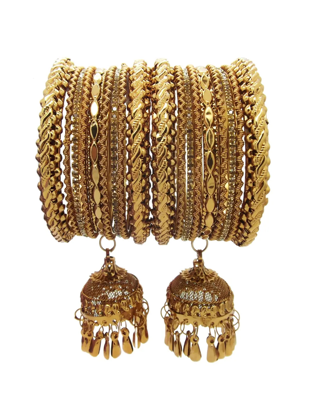Gold Plated Chuda Bangles