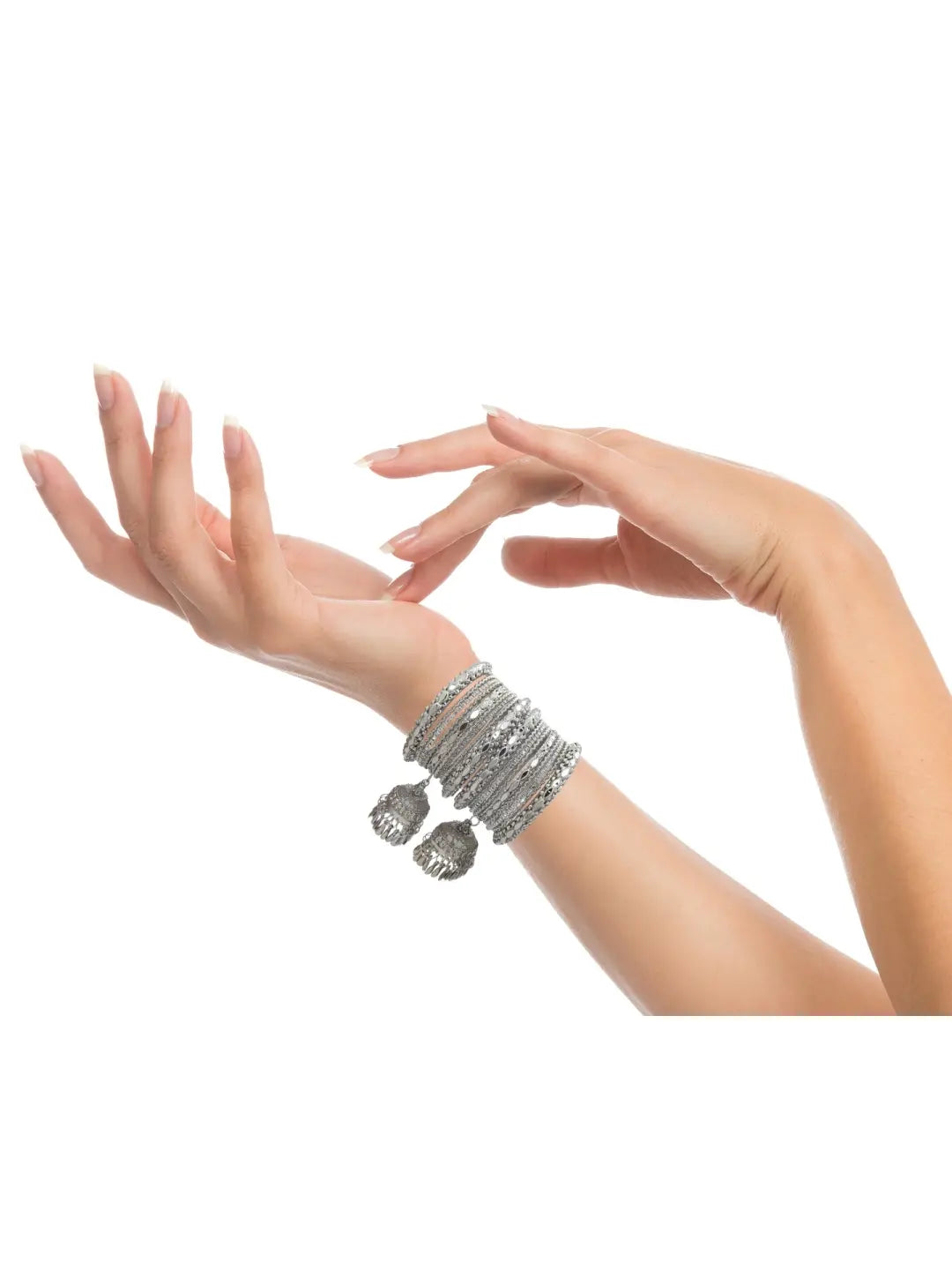 Silver Plated Chuda Bangles