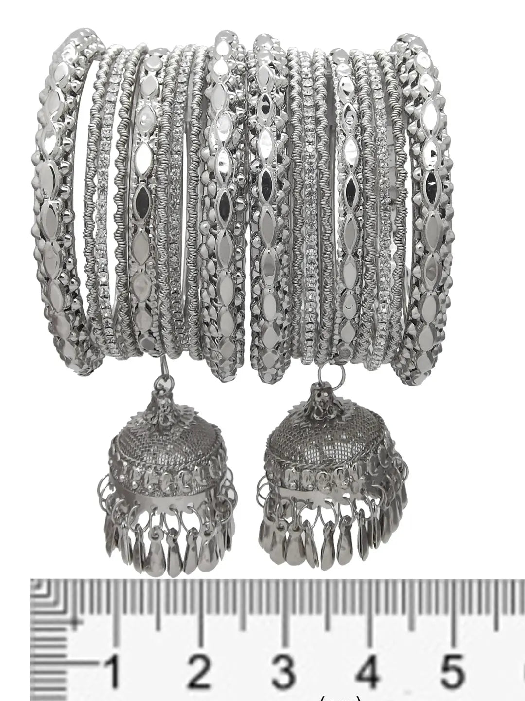 Silver Plated Chuda Bangles