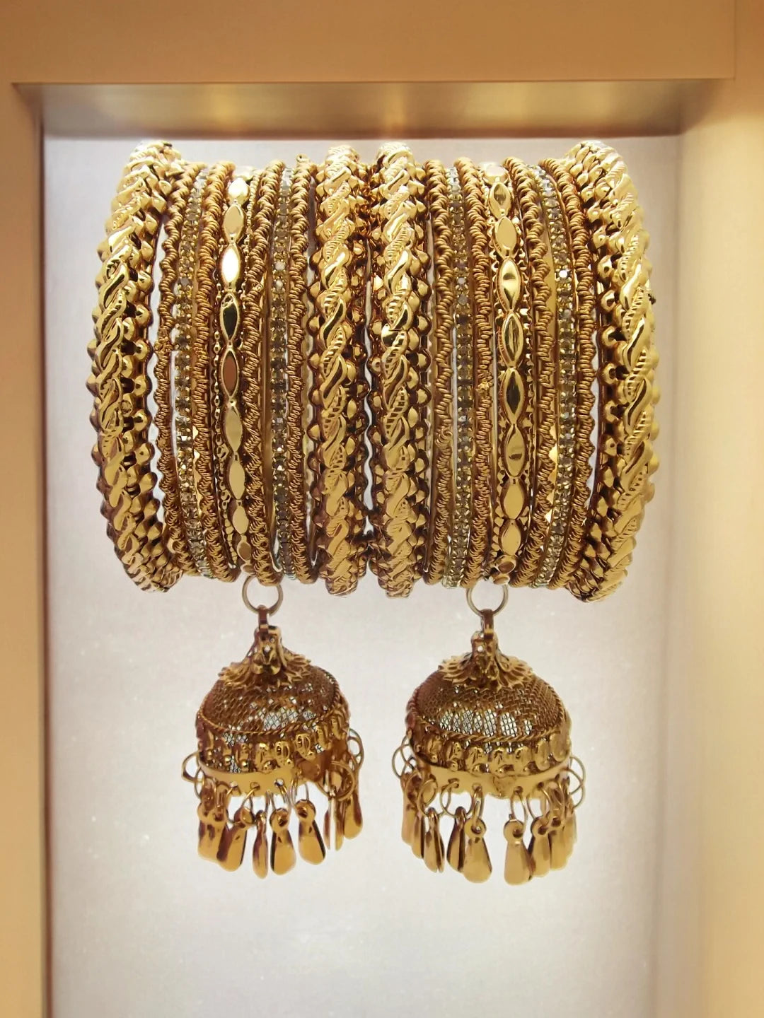 Gold Plated Chuda Bangles