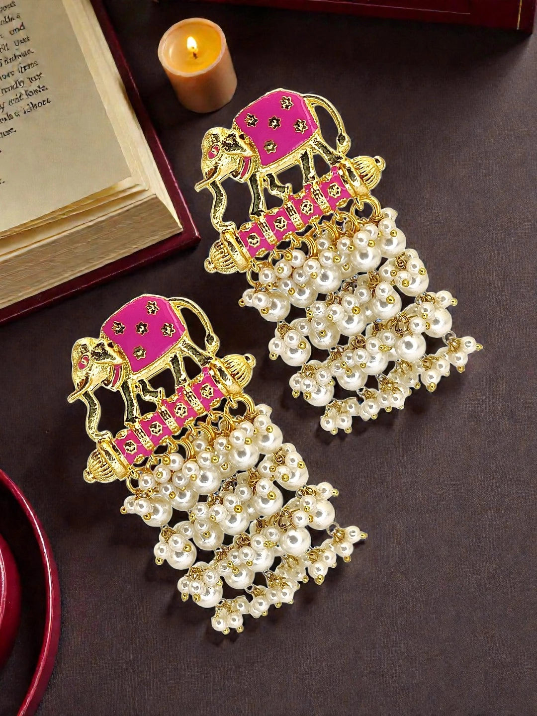 Animal Inspired Drop Earrings