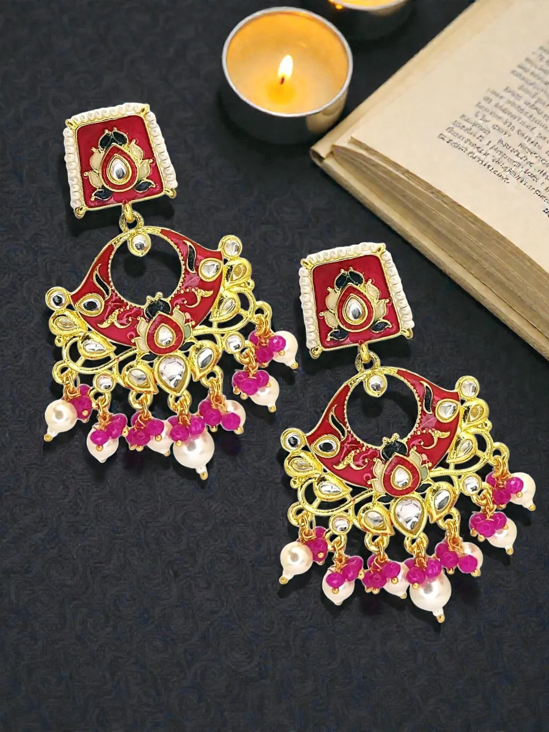 Geometric Shaped Drop Earrings