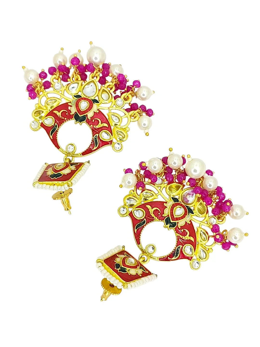 Geometric Shaped Drop Earrings