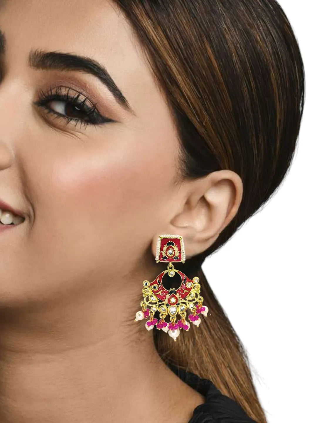 Geometric Shaped Drop Earrings