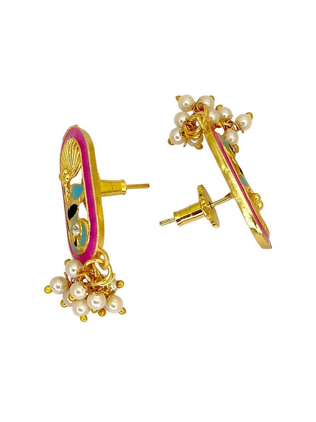 Geometric Drop Earrings