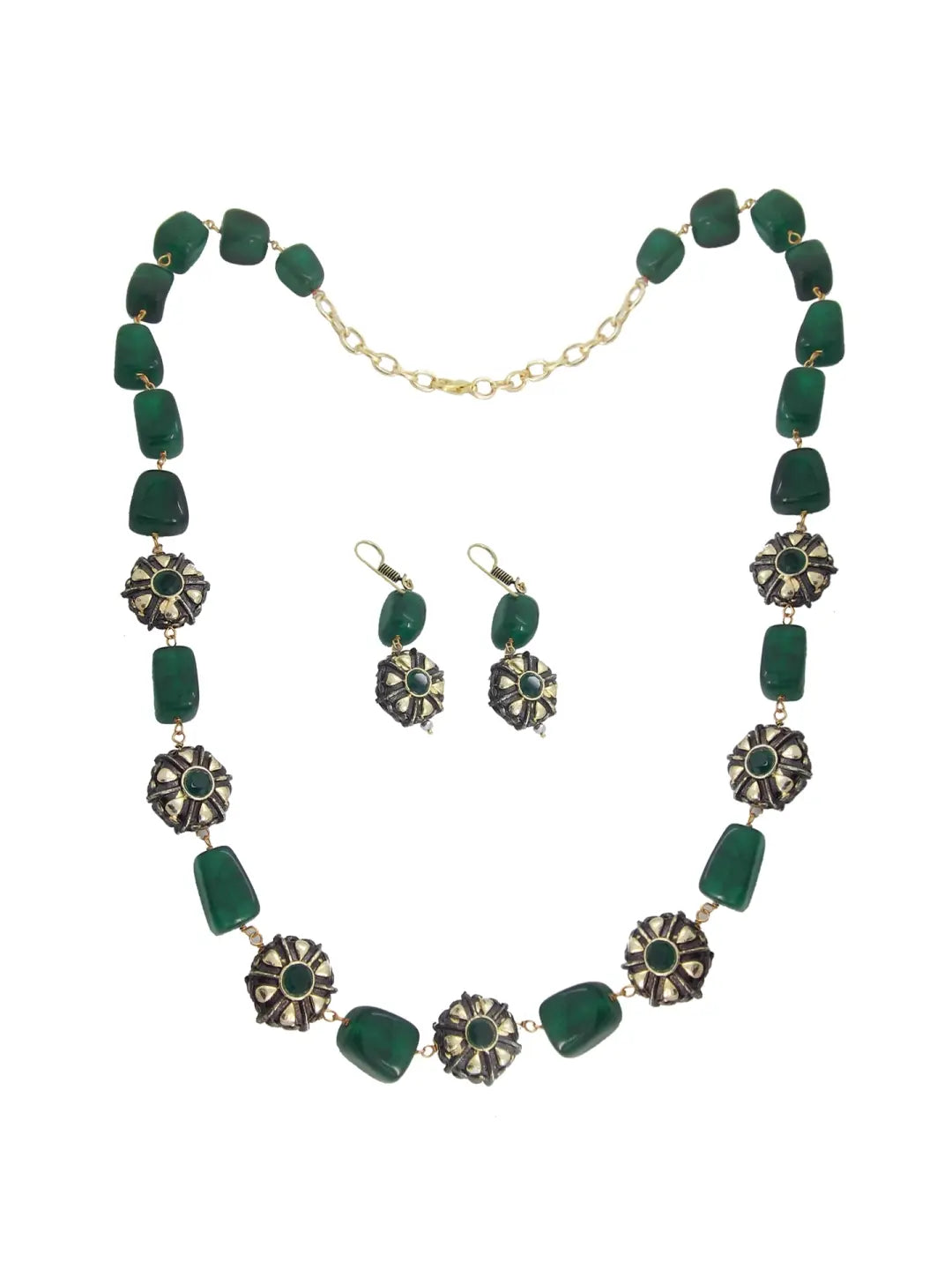 Emerald Necklace Set