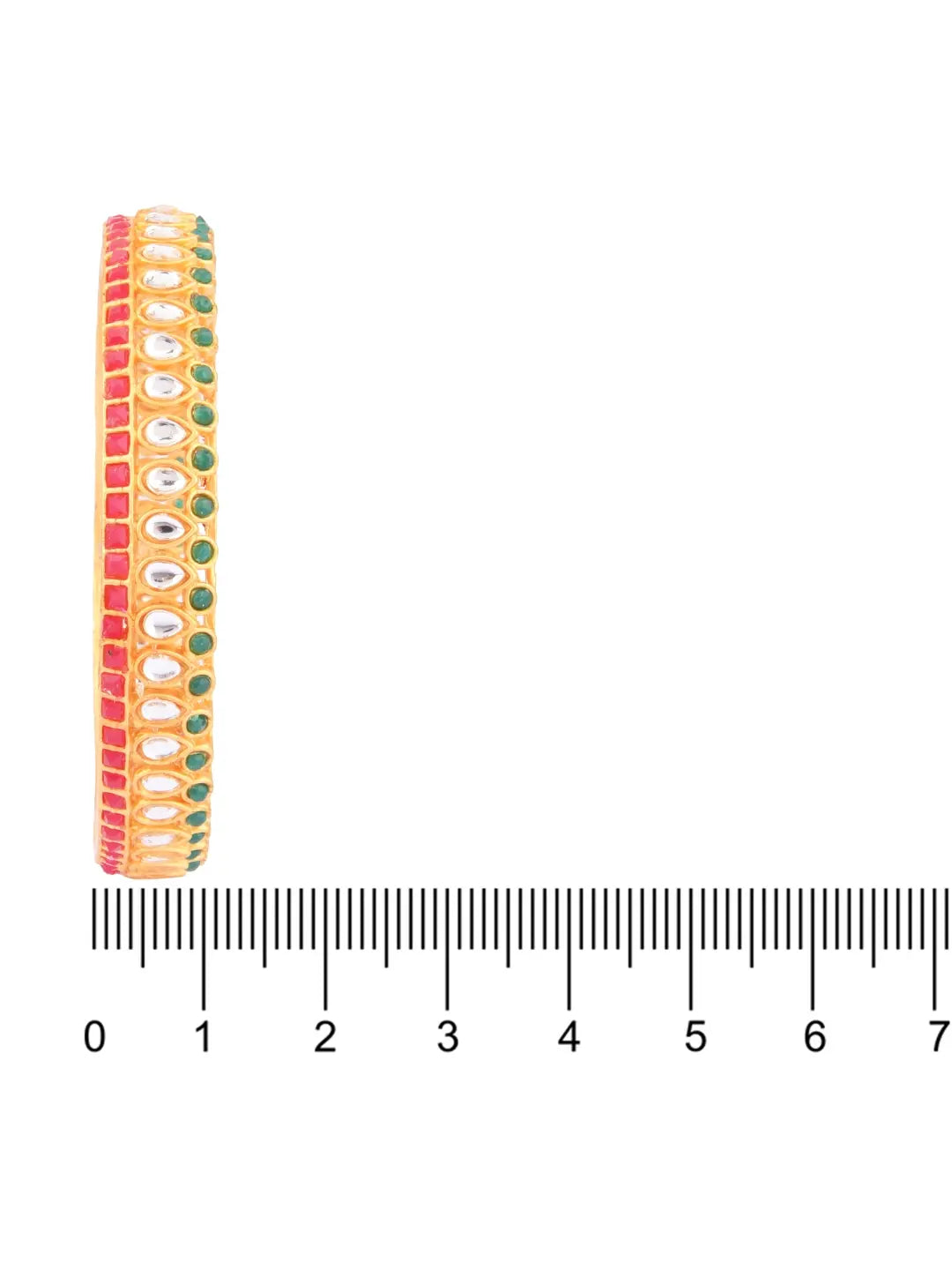 Kundan & Polki Bangles Set