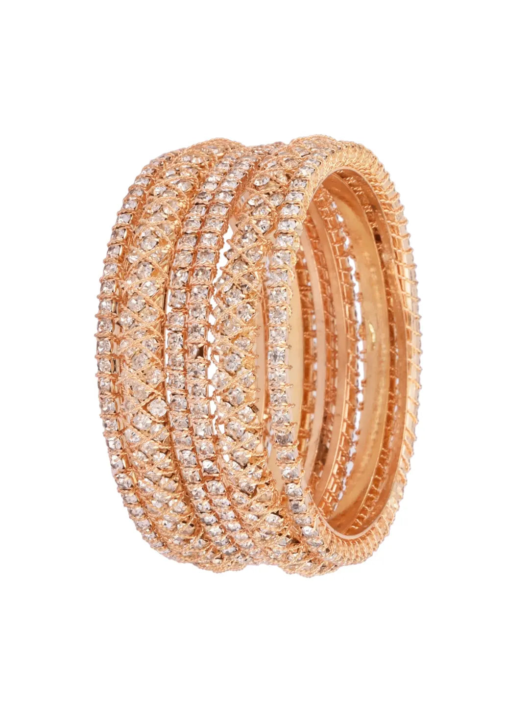 CZ Stones Dazzling Bangles