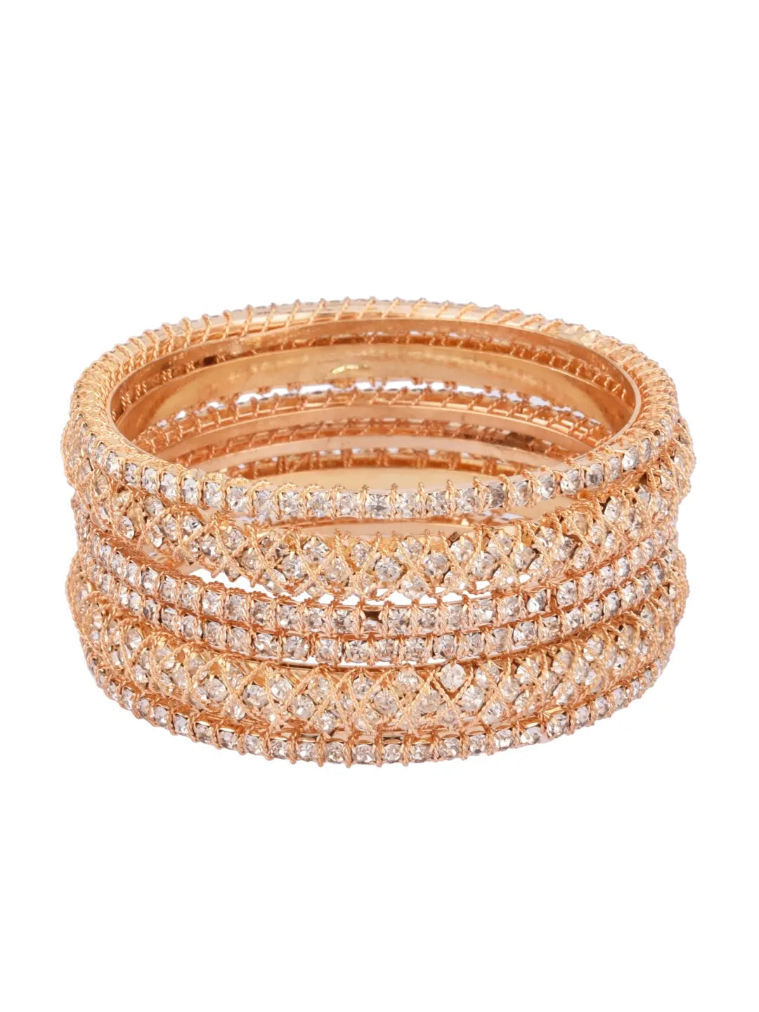 CZ Stones Dazzling Bangles