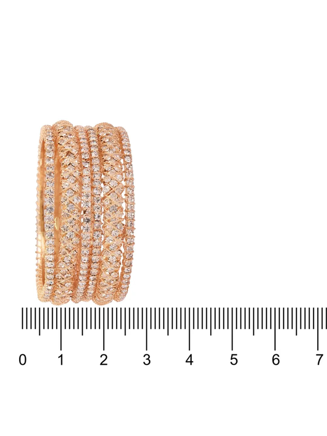 CZ Stones Dazzling Bangles