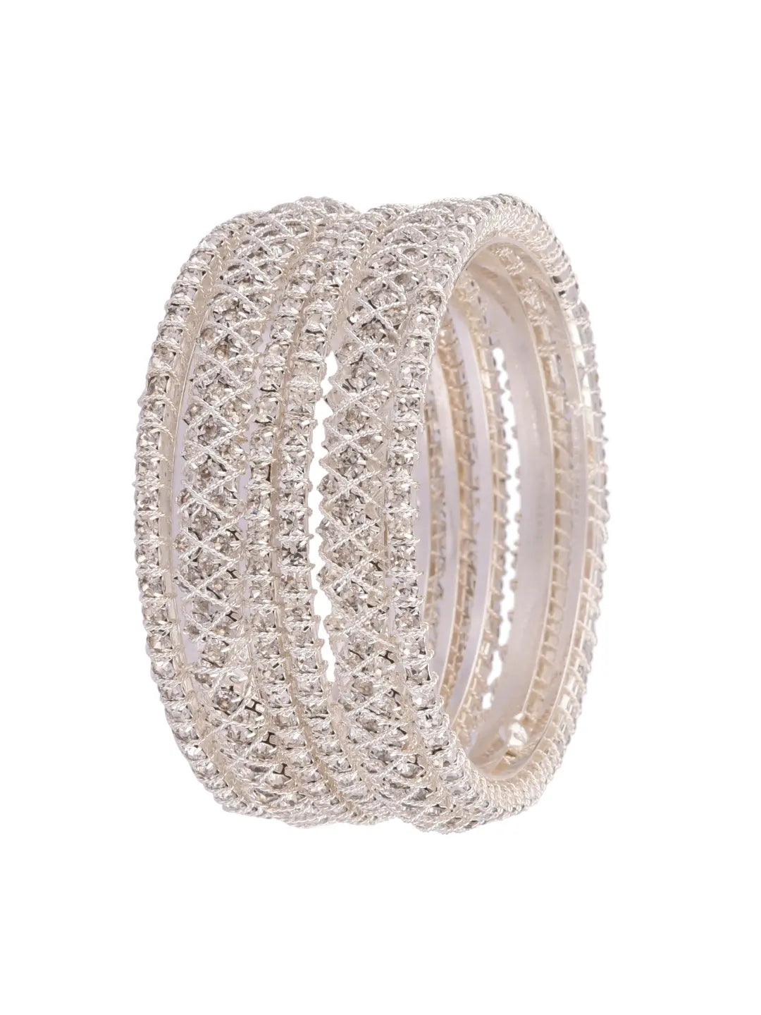 CZ Stones Dazzling Bangles