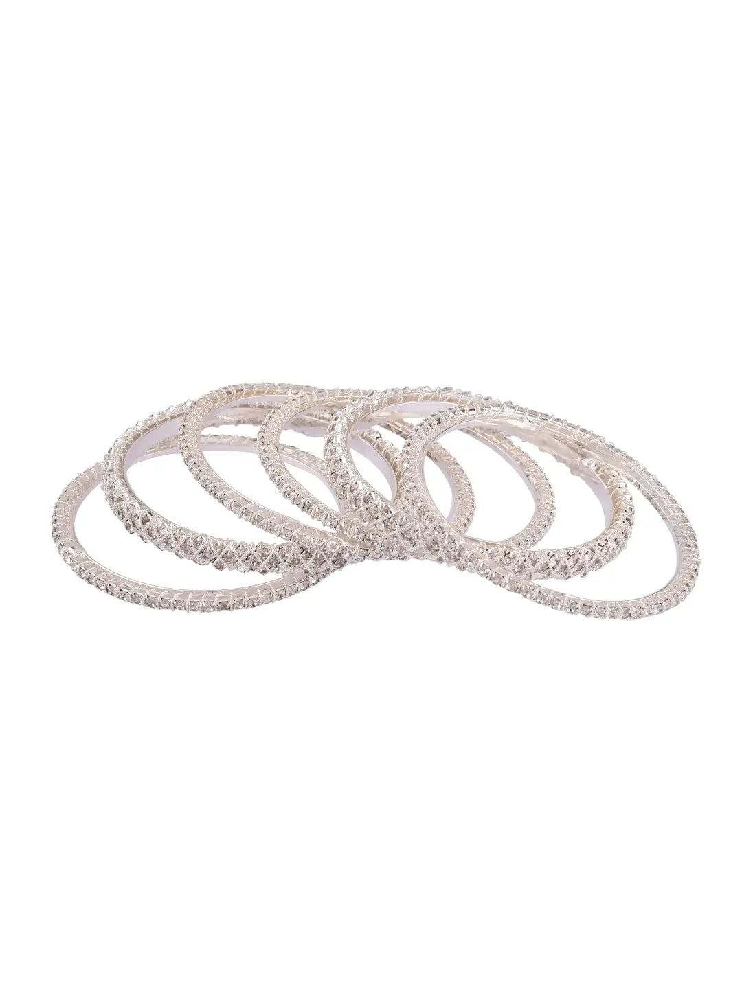CZ Stones Dazzling Bangles
