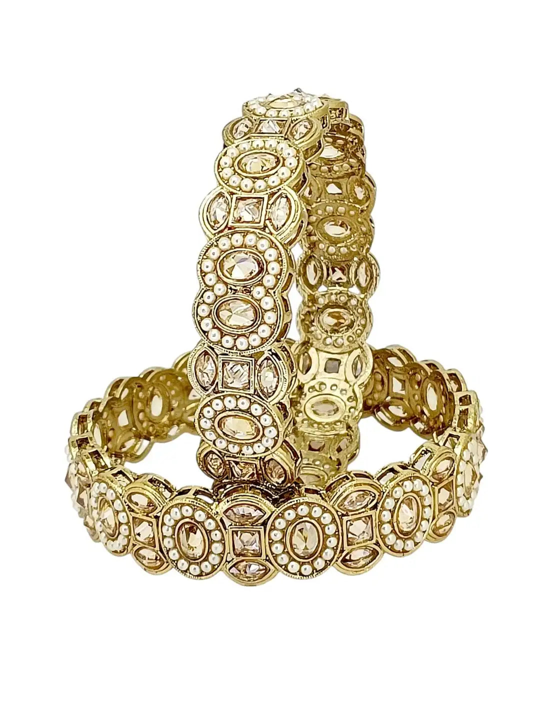 Set Of 2 Victorian Style Bangles