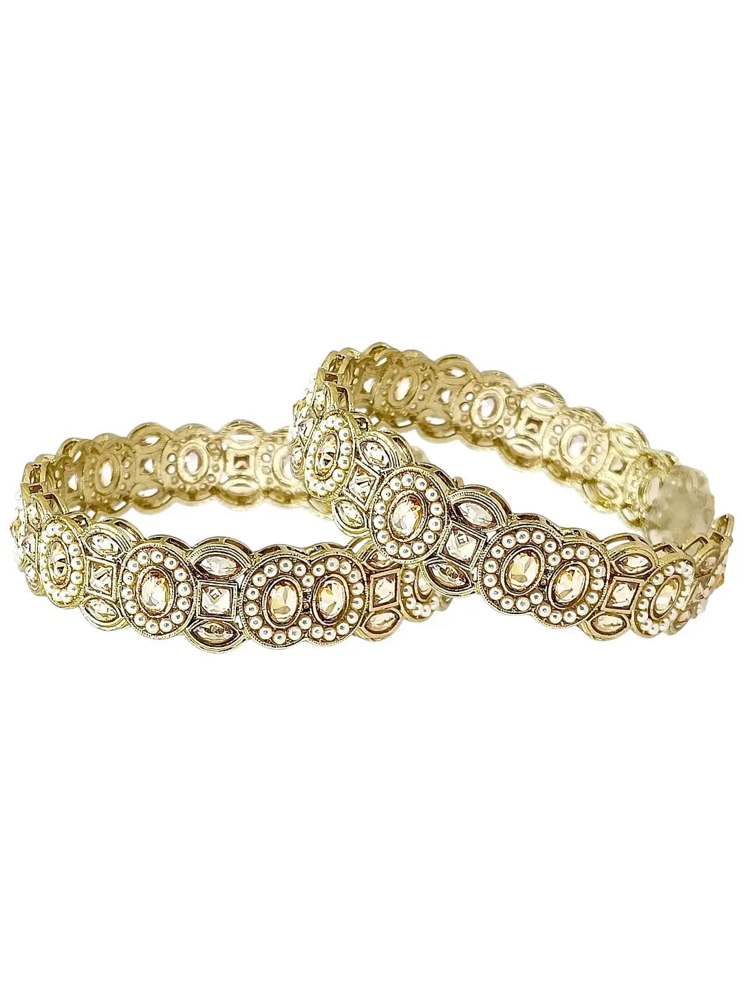Set Of 2 Victorian Style Bangles