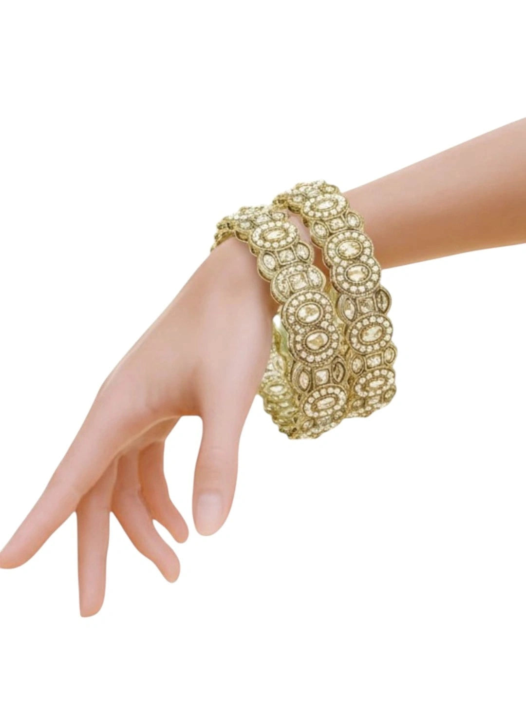 Set Of 2 Victorian Style Bangles