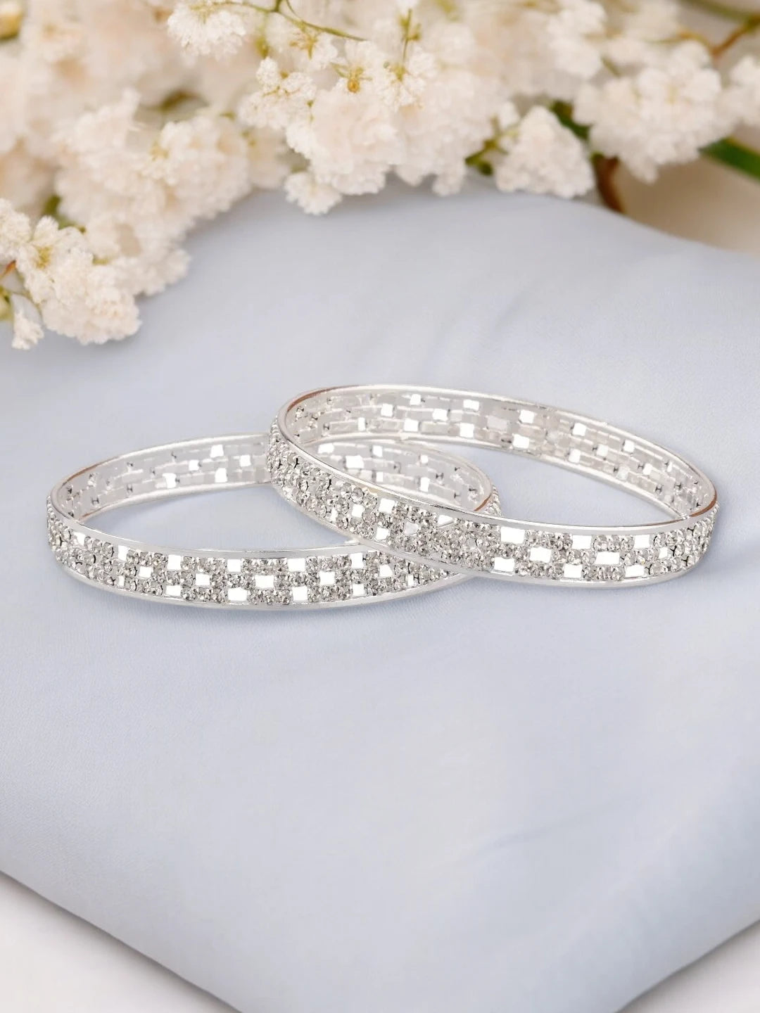 Silver Plated Bangles