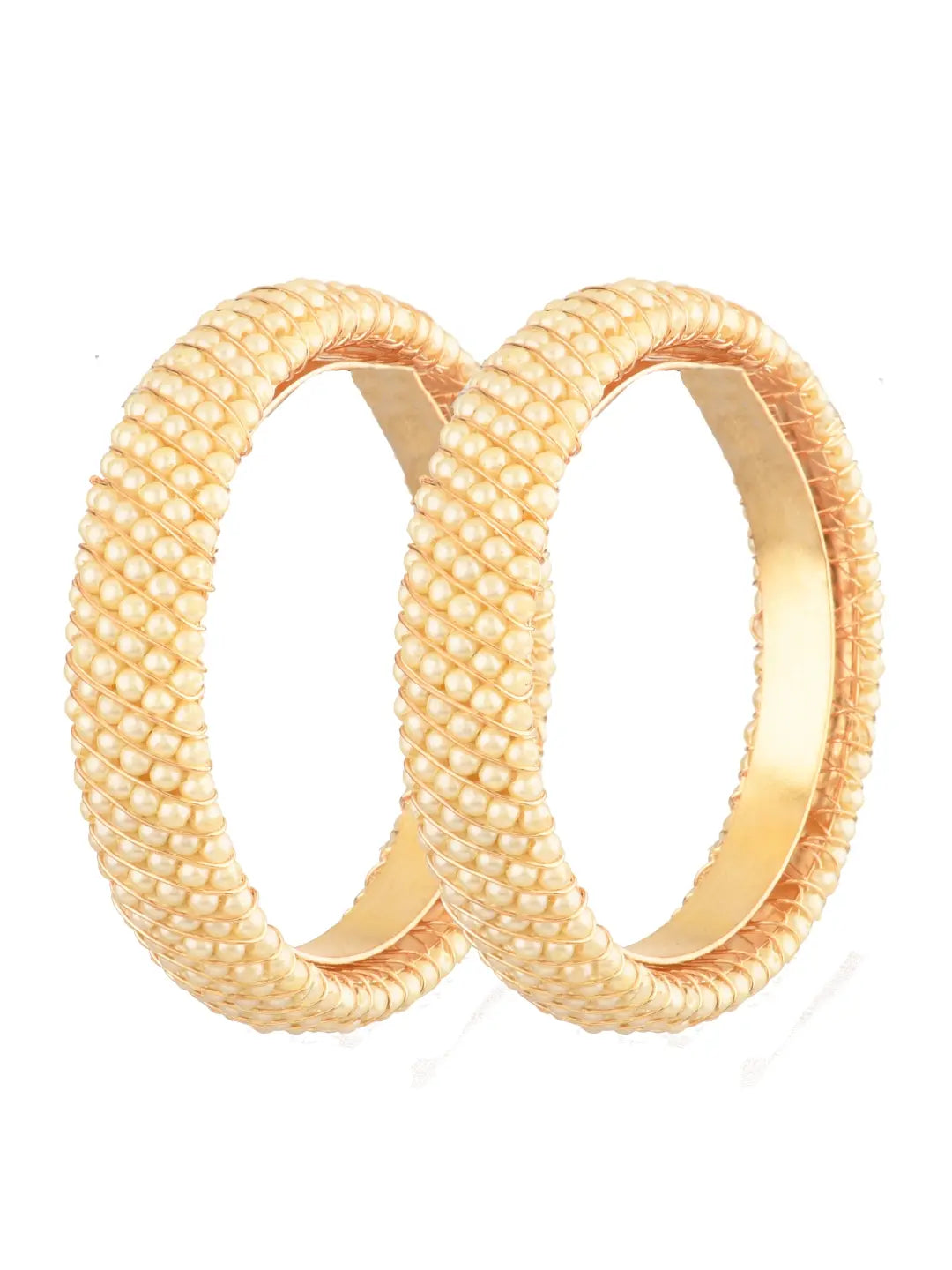 Off-White Kada Bangles Set of 2
