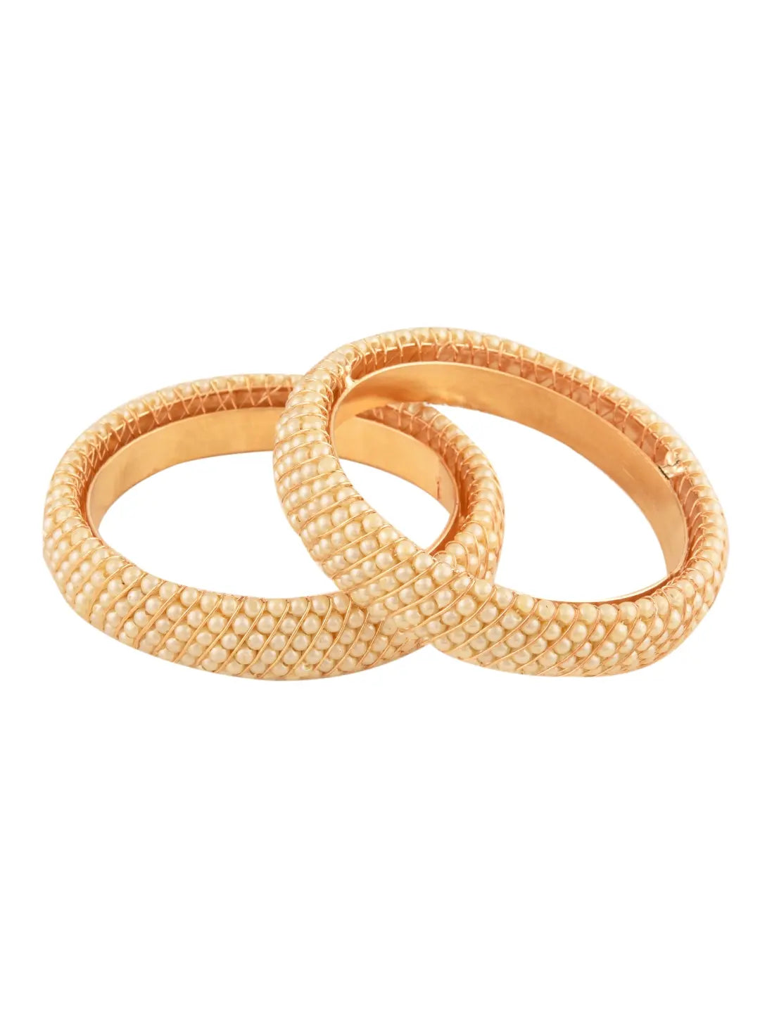 Off-White Kada Bangles Set of 2