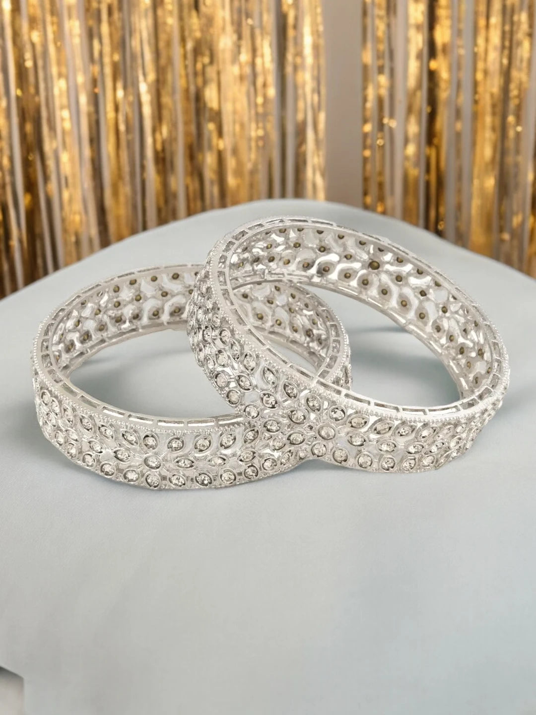 CZ Stones Kada Bangles