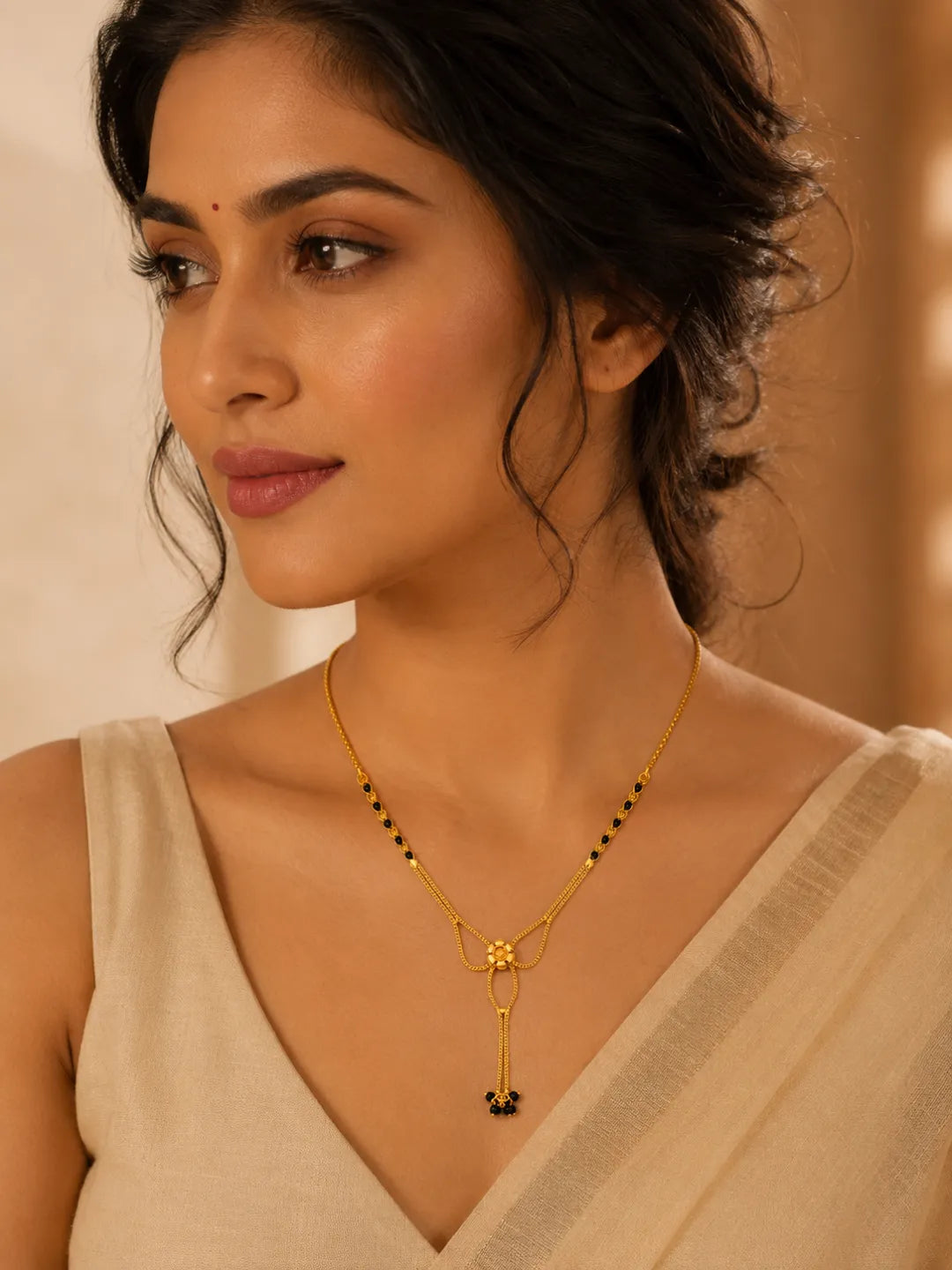 Bow Design Mangalsutra