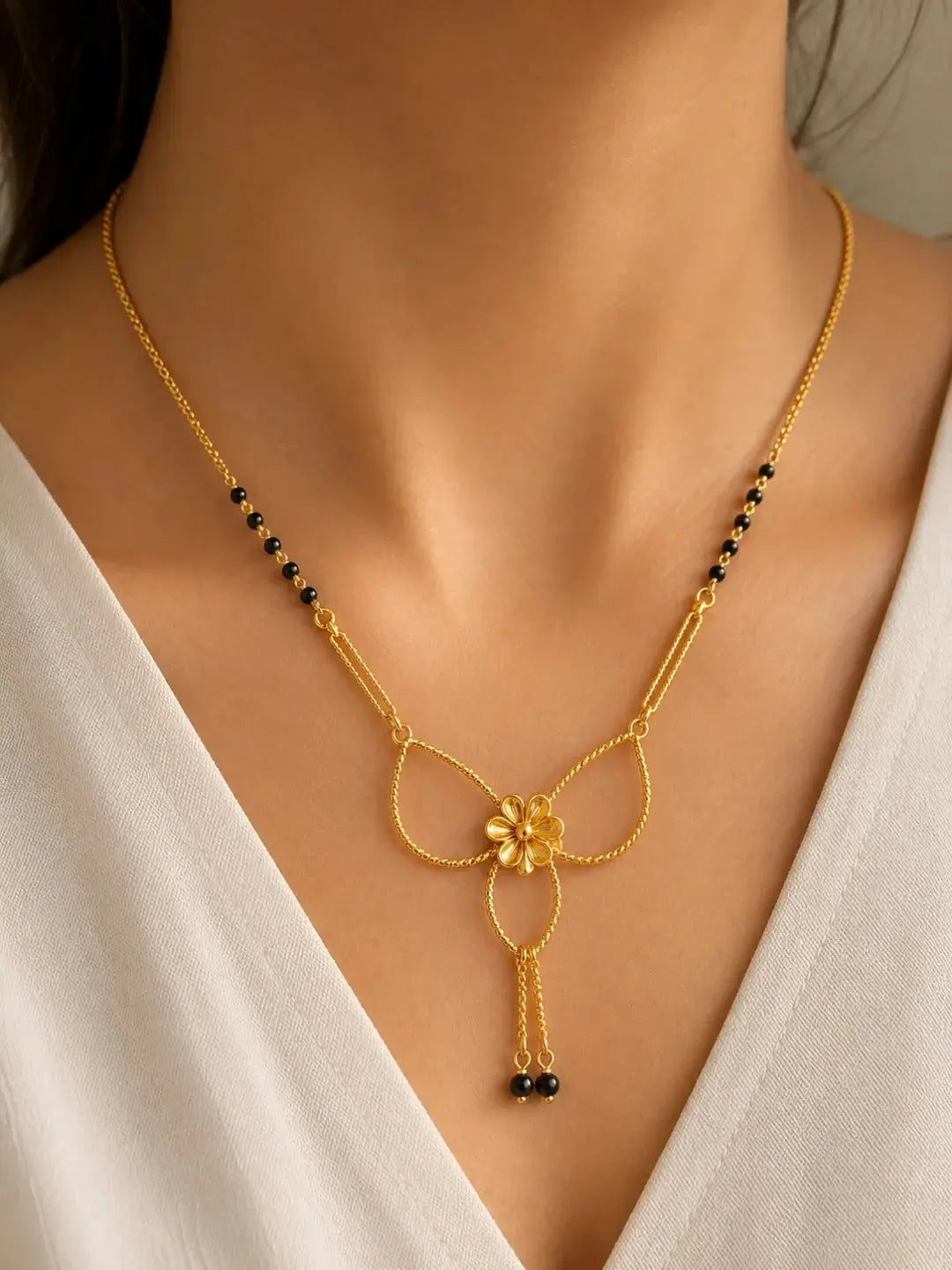 Bow Design Mangalsutra
