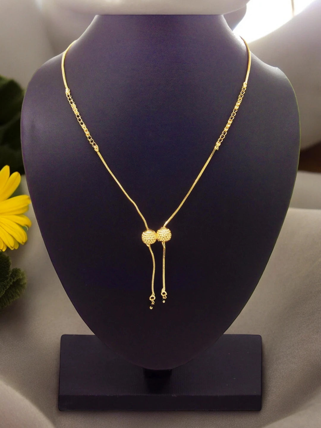 Double Ball Dangle Mangalsutra