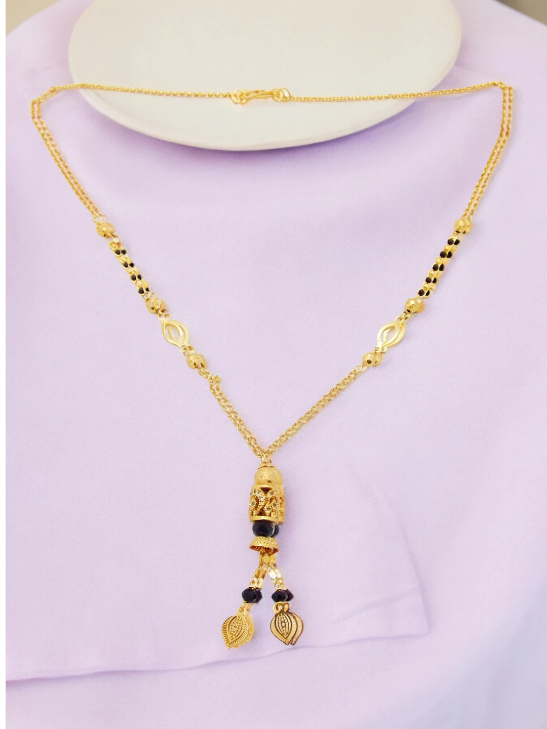 Cylindrical AD Mangalsutra