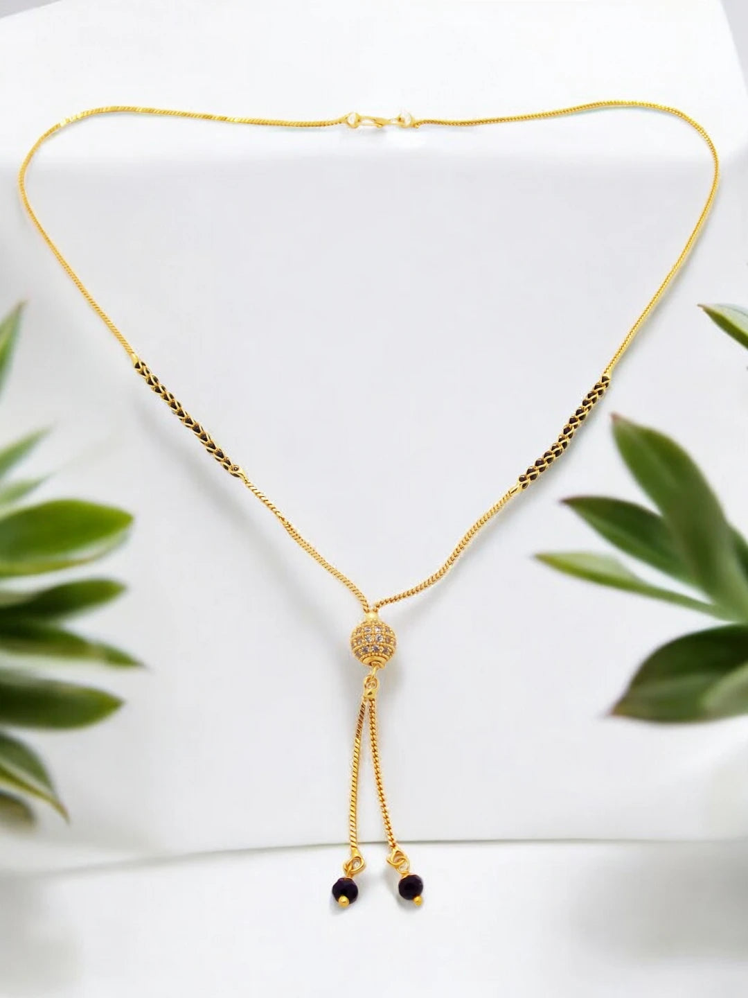Leafy Floral Mangalsutra
