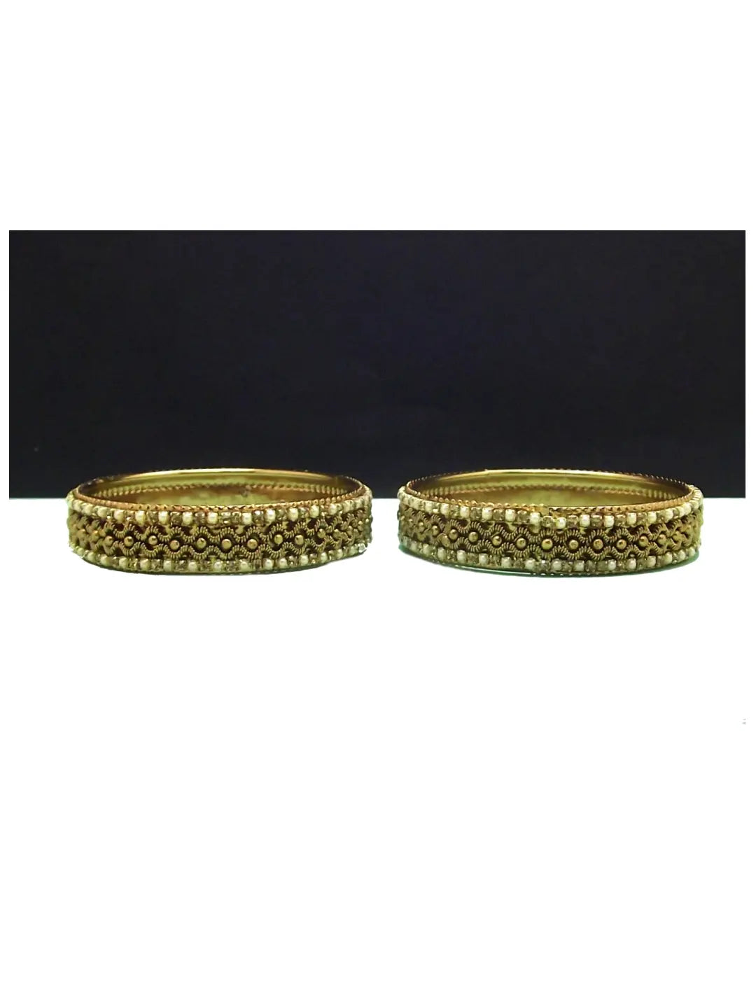 Gold Plated Antique Bangles