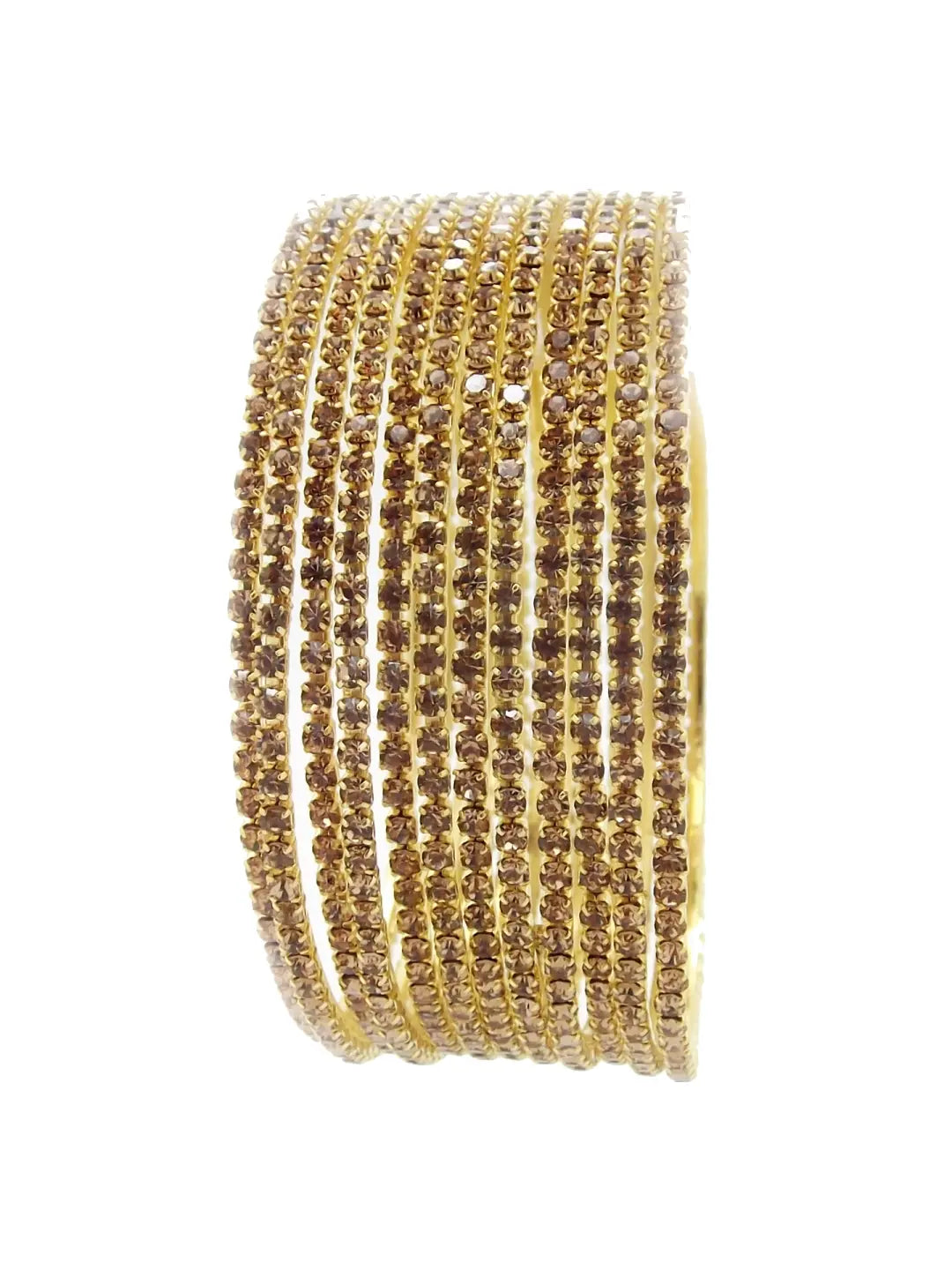 Gold Plated Sleek Bangles