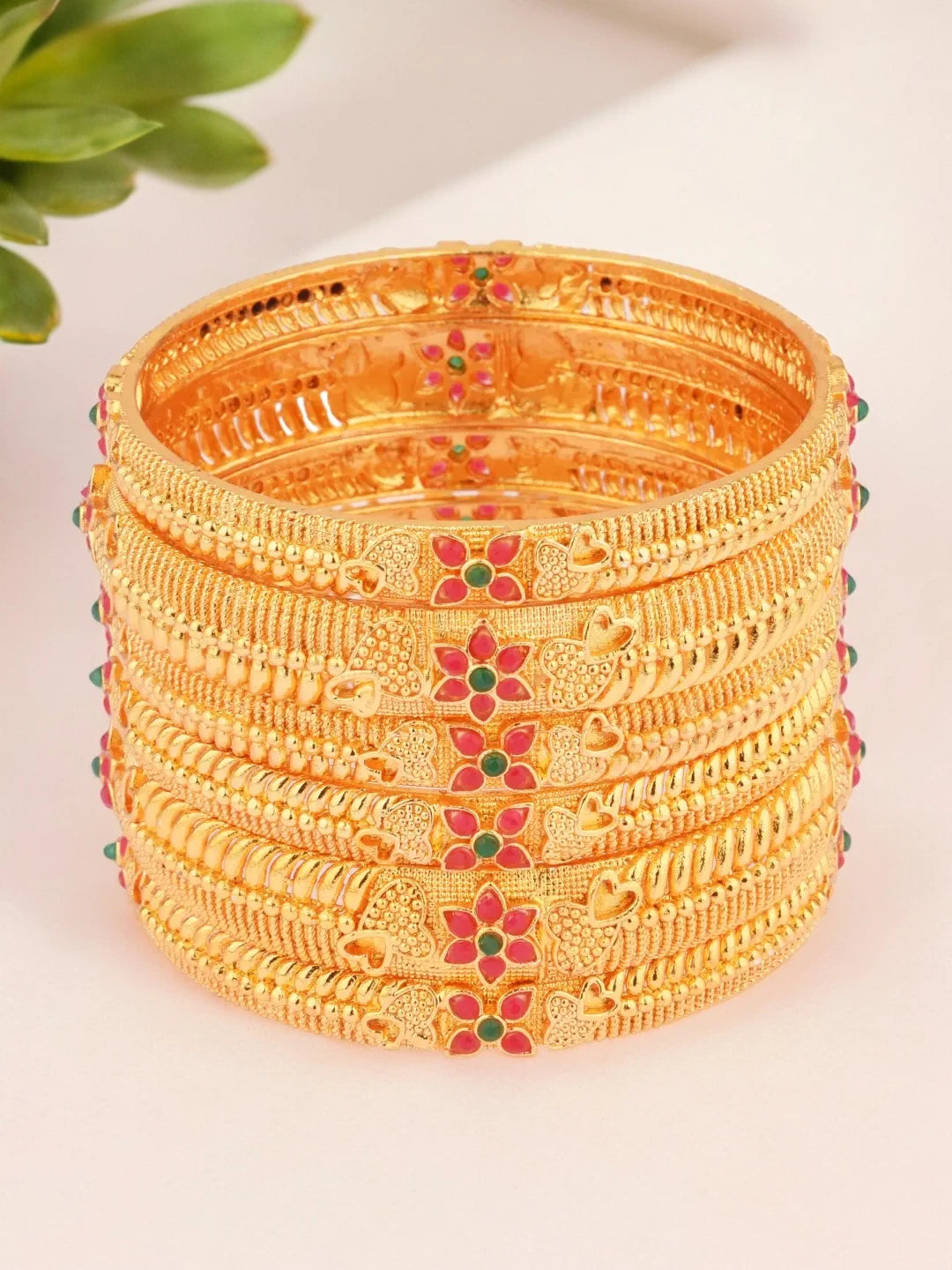 Gold Plated Bangles