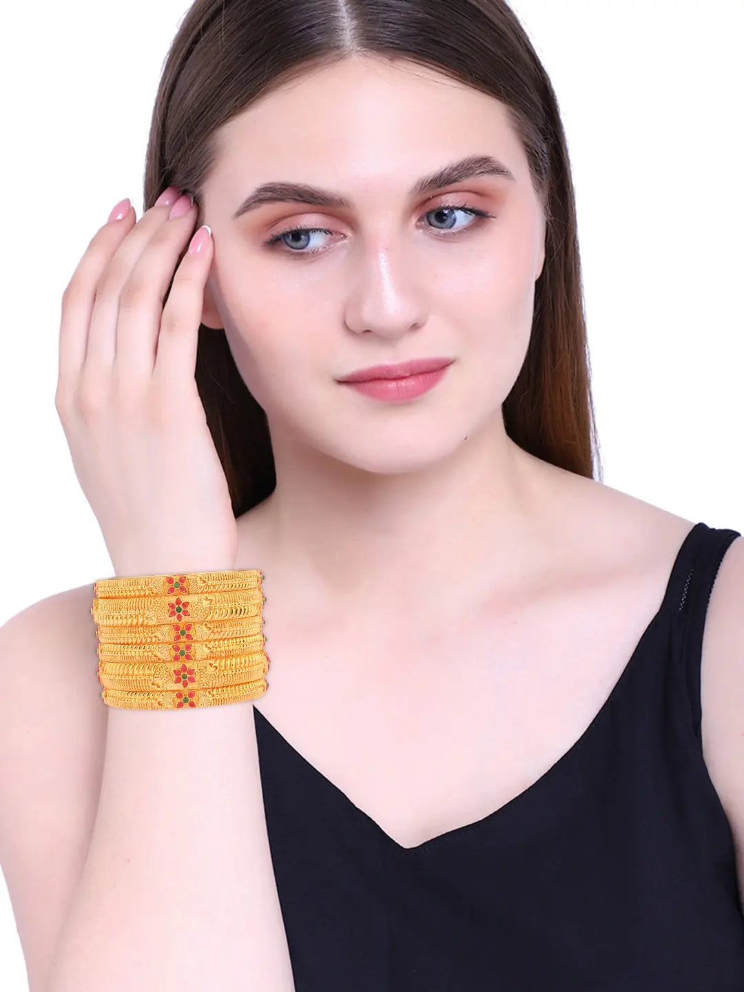 Gold Plated Bangles