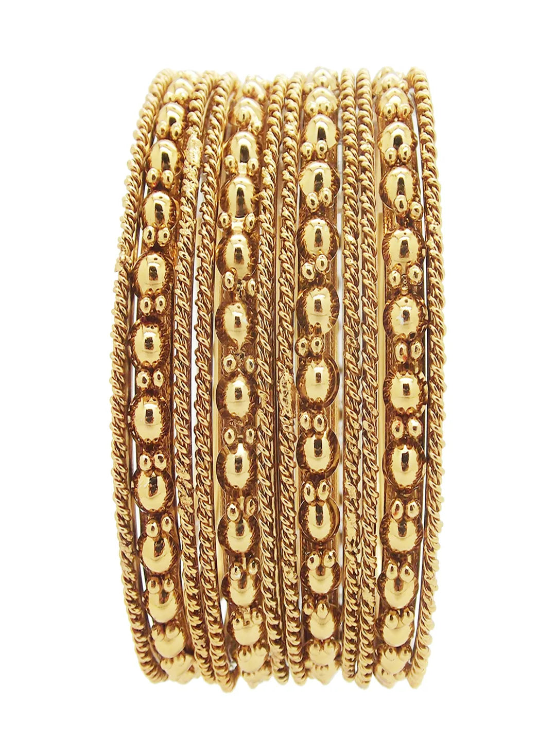 12-Piece Oxidized Bangle Collection