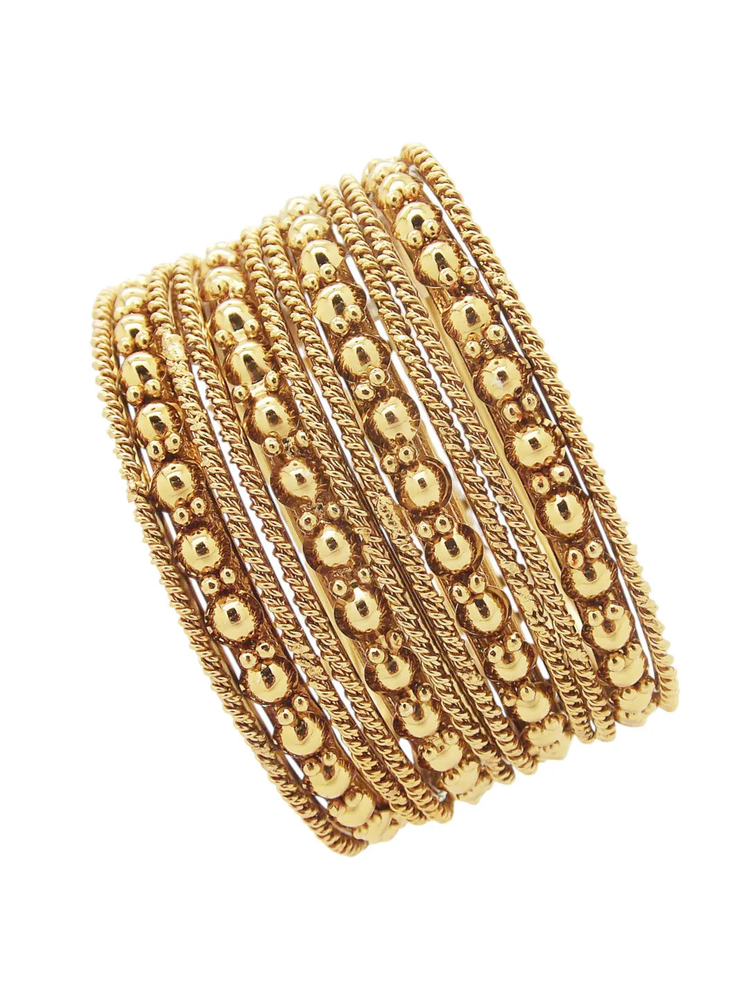 12-Piece Oxidized Bangle Collection