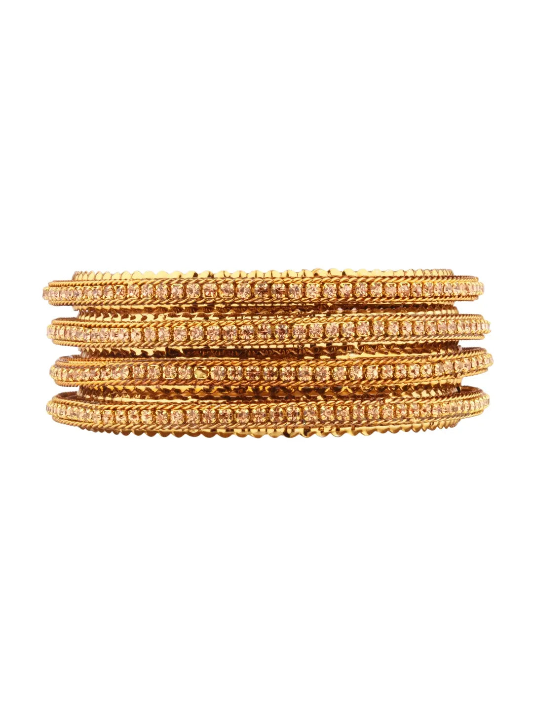 Antique Gold Plated Bangles