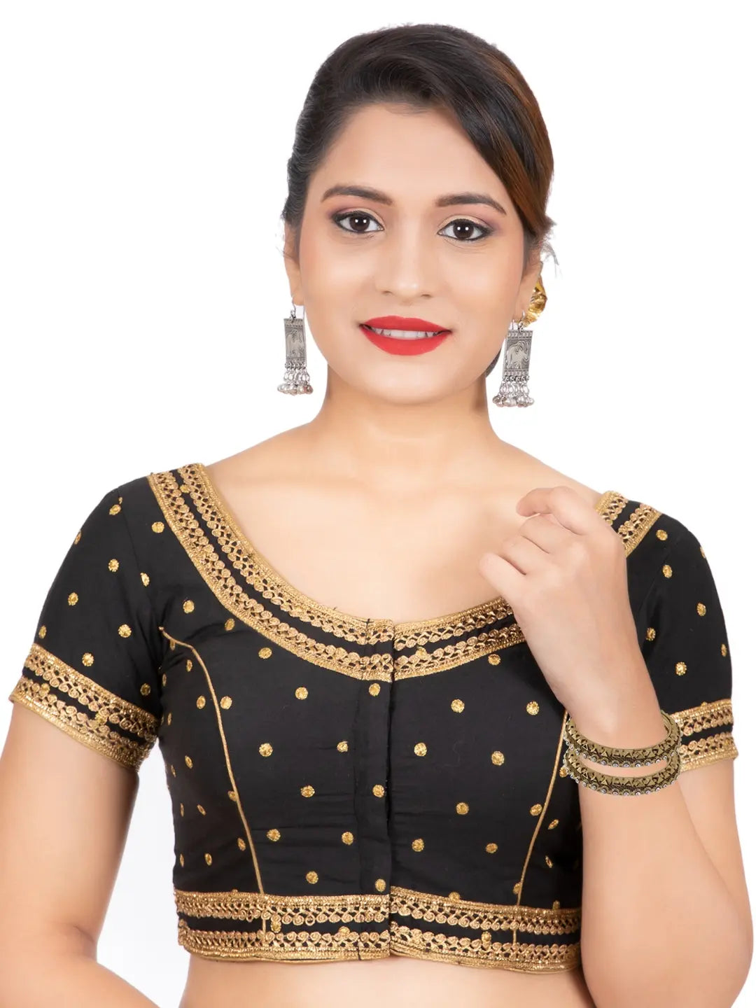 CZ Stones Gokhru Bangles