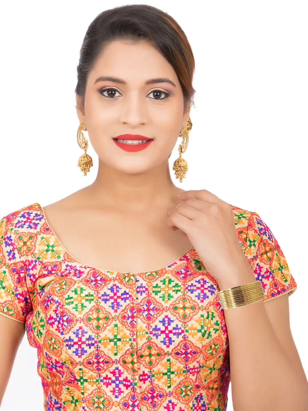 Gold Plated Sleek Plain Bangles