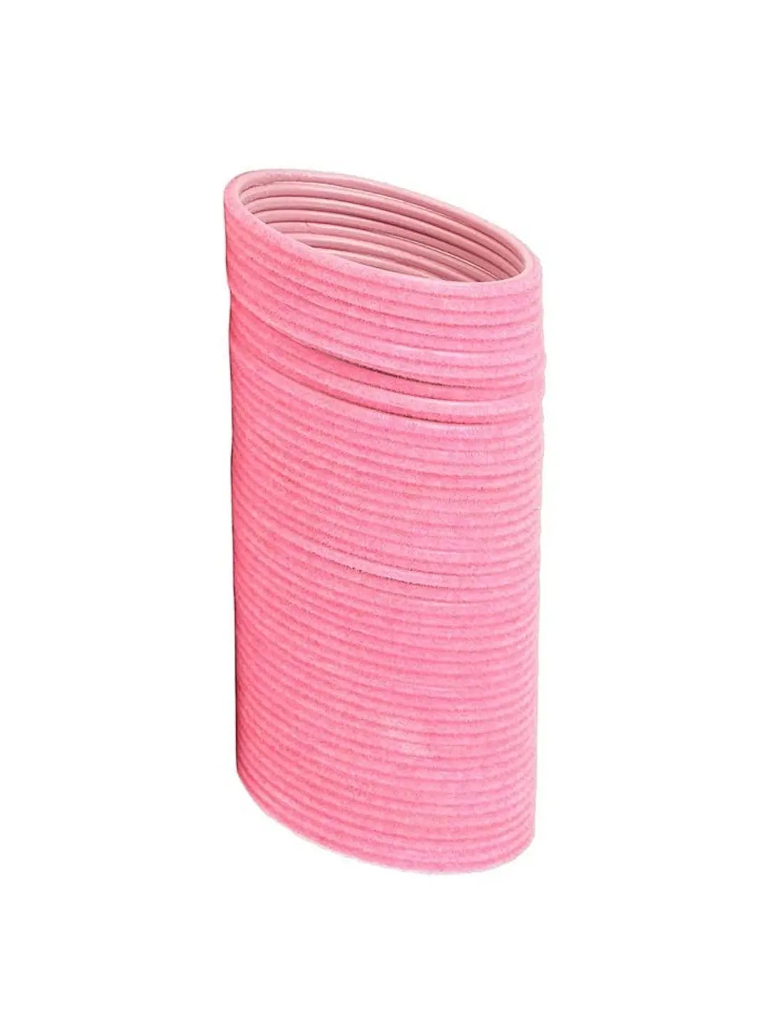 Pink Velvet Bangles