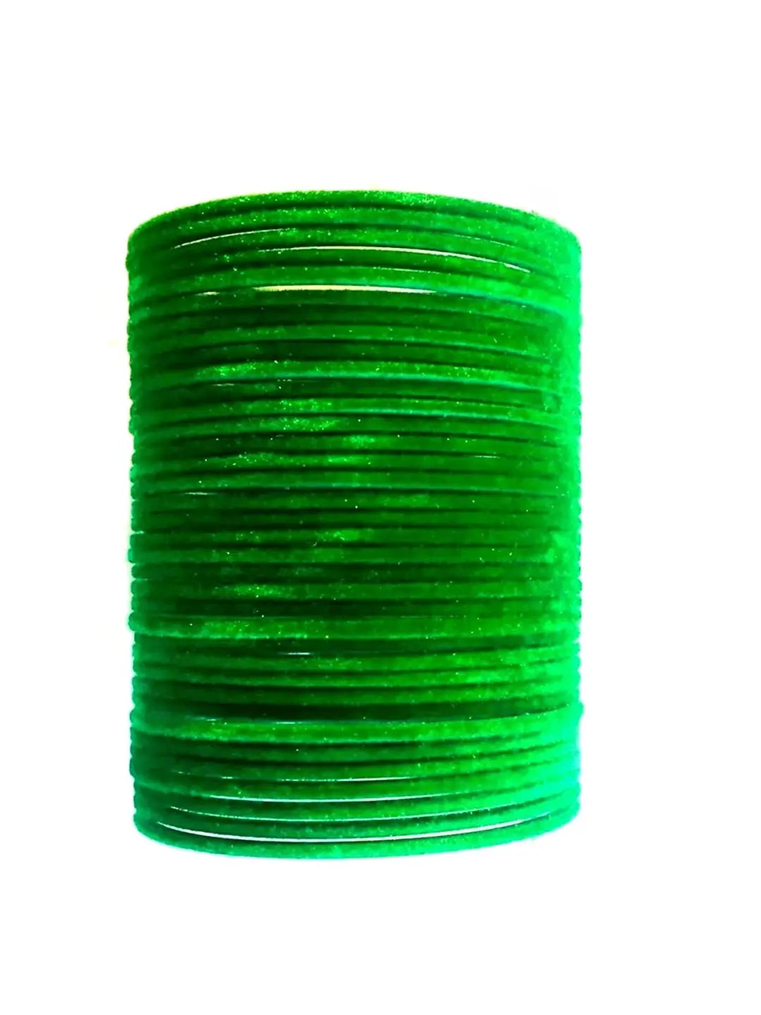 Green Velvet Bangles
