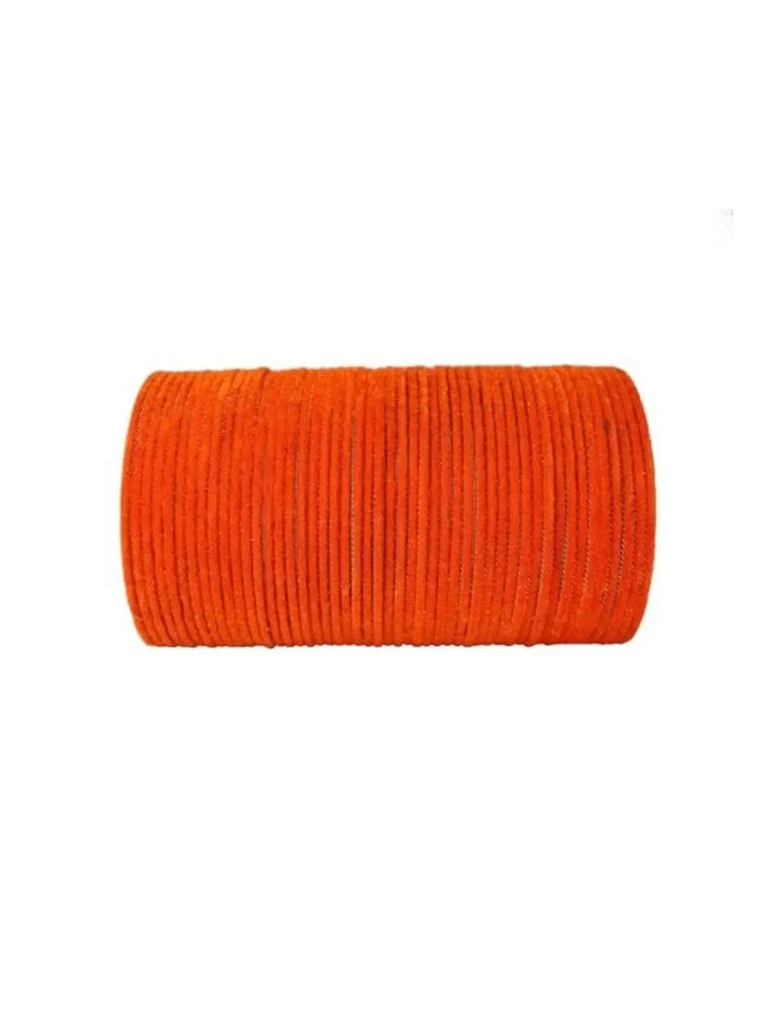Orange Velvet Bangles