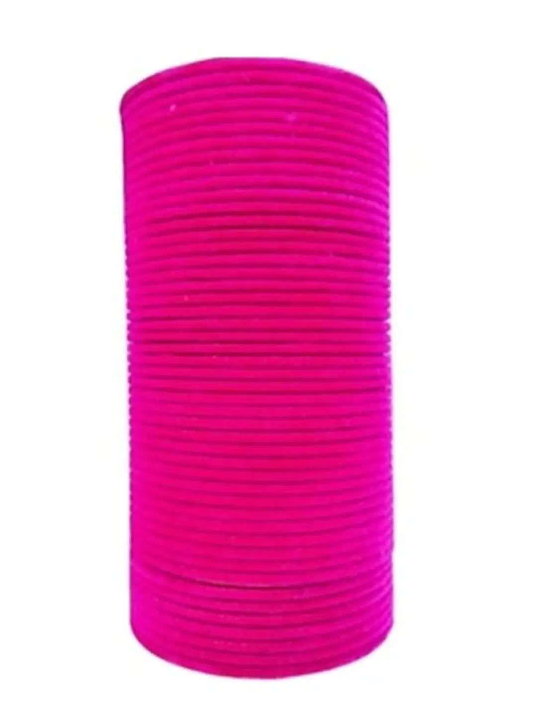 Rani Pink Velvet Bangles