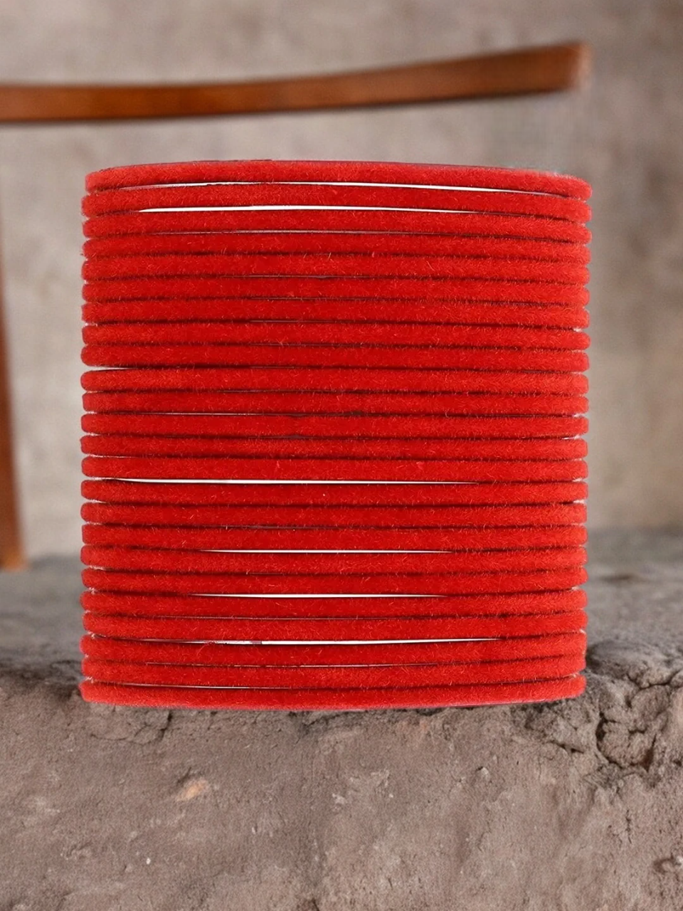 Red Velvet Bangles