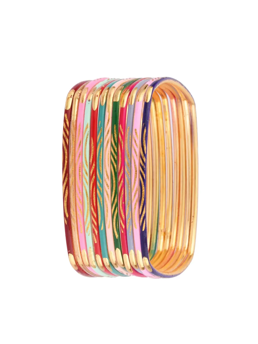 Multicolor Square Bangles