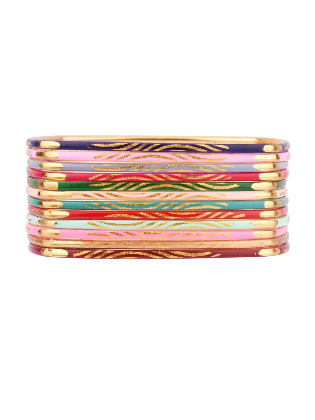 Multicolor Square Bangles
