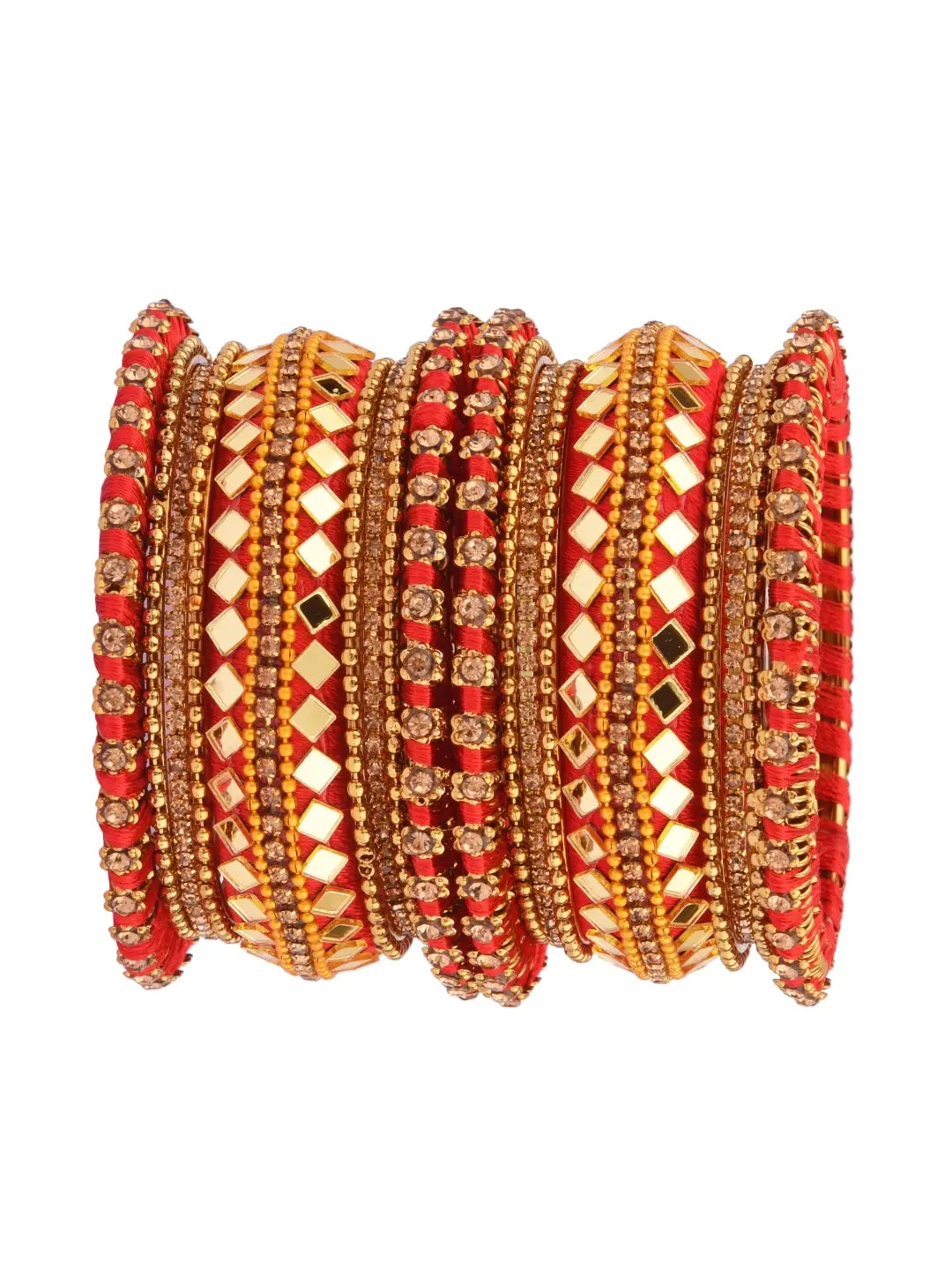 Red Chuda Bangles