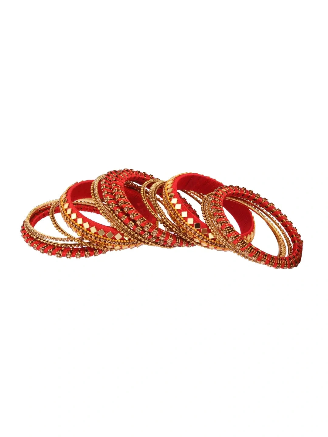 Red Chuda Bangles