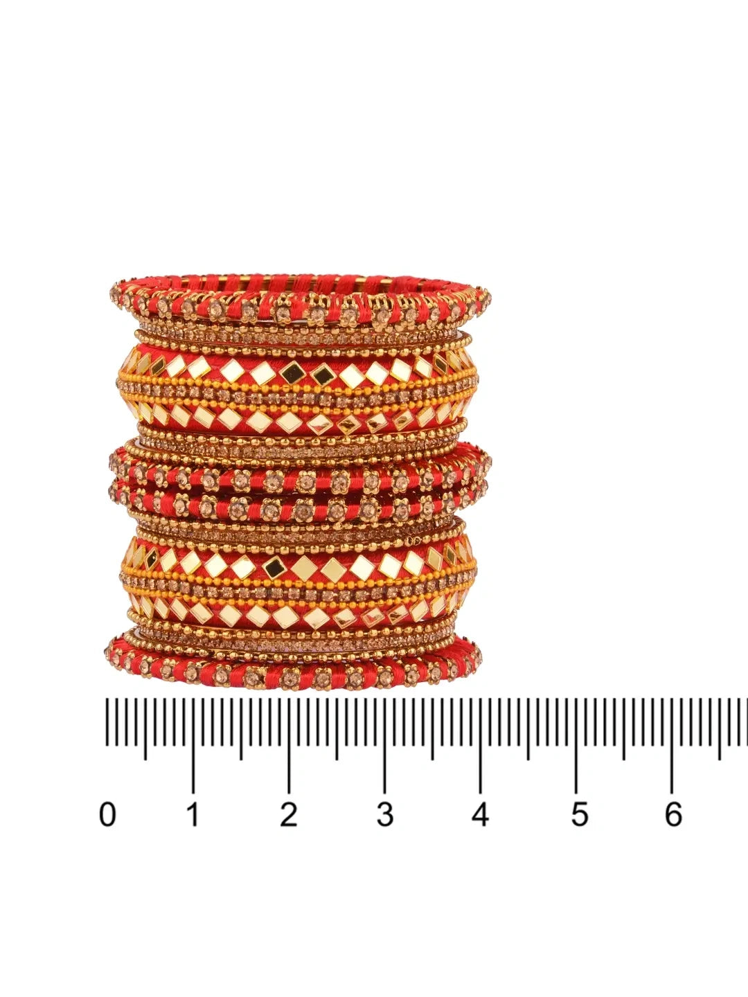 Red Chuda Bangles