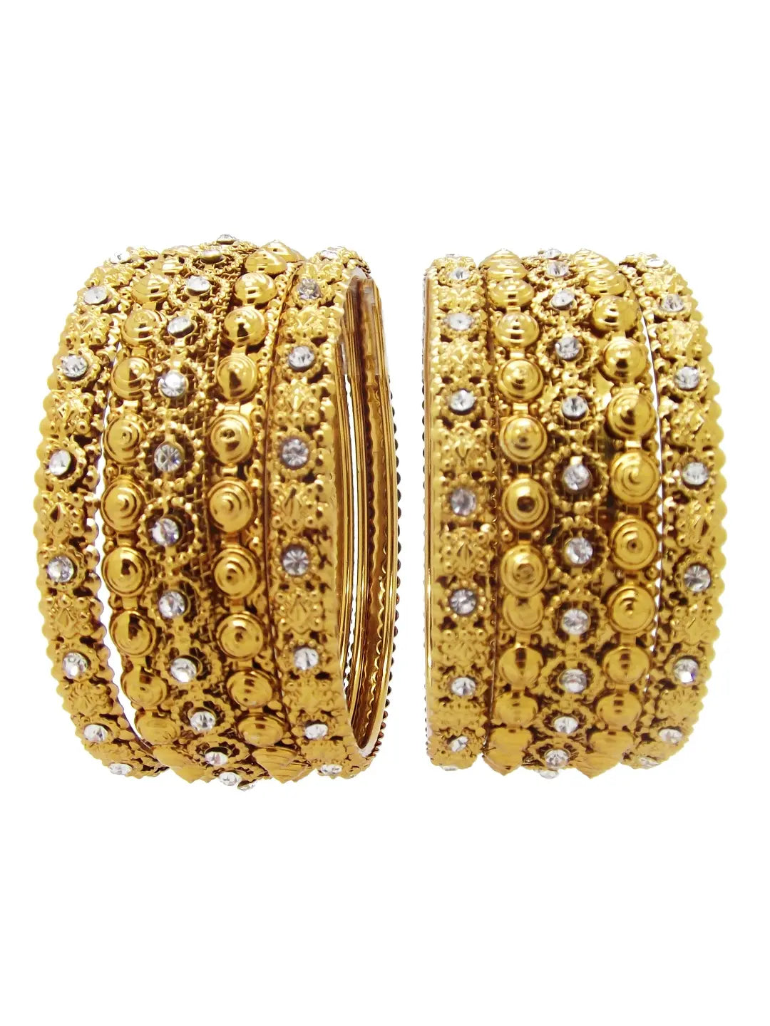 Gold Plated Chuda Bangles