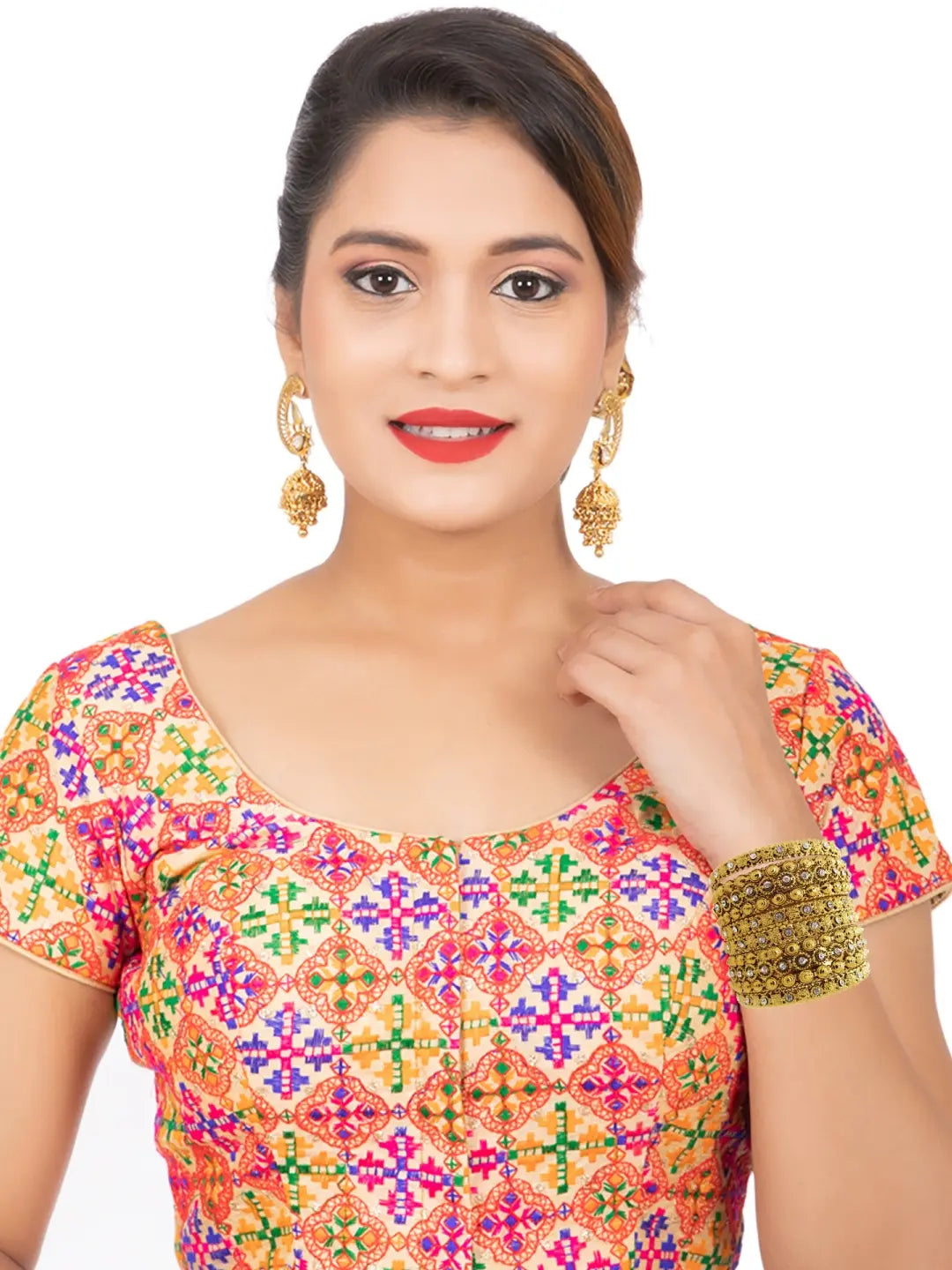 Gold Plated Chuda Bangles